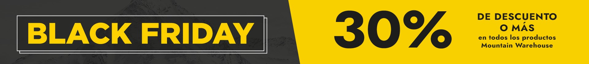 Banner saying 'Black Friday clearance, 50% off! + EXTRA 10% OFF'