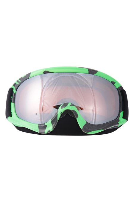 018986 GOGGLE PATTERNED KIDS SKI