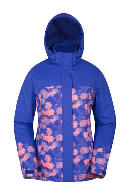 021914 DAWN PRINTED WOMENS SKI JACKET