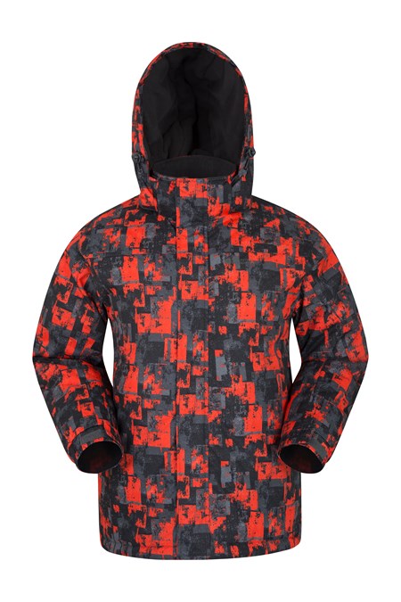 021917 SHADOW PRINTED SKI JACKET
