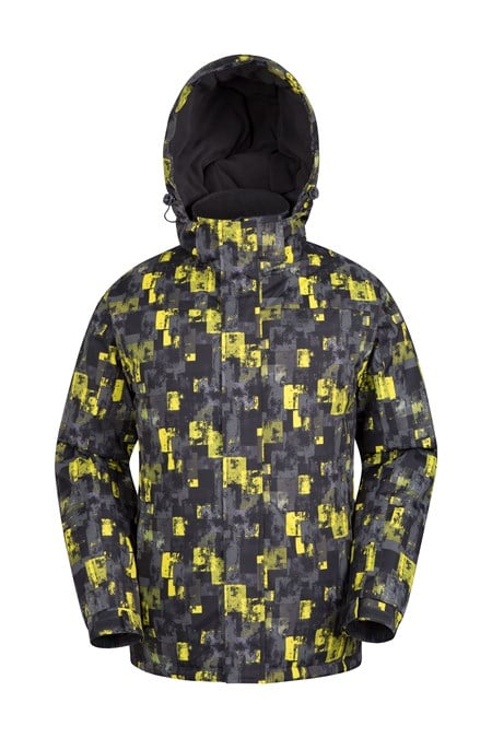 021917 SHADOW PRINTED SKI JACKET