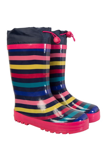 021980 RAINBOW WINTER KIDS WELLY