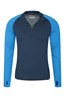 022241 ASGARD MERINO ZIP NECK TOP