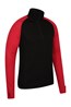 022241 ASGARD MERINO ZIP NECK TOP