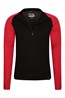 022241 ASGARD MERINO ZIP NECK TOP
