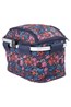 022667 PICNIC HAMPER BASKET - PATTERNED 36L