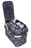 022667 PICNIC HAMPER BASKET - PATTERNED 36L