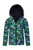 022691 EXODUS KIDS PRINTED WATER RESISTANT SOFTSHELL