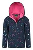 022691 EXODUS KIDS PRINTED WATER RESISTANT SOFTSHELL