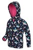 022691 EXODUS KIDS PRINTED WATER RESISTANT SOFTSHELL