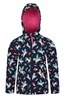 022691 EXODUS KIDS PRINTED WATER RESISTANT SOFTSHELL
