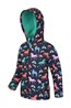 022691 EXODUS KIDS PRINTED WATER RESISTANT SOFTSHELL
