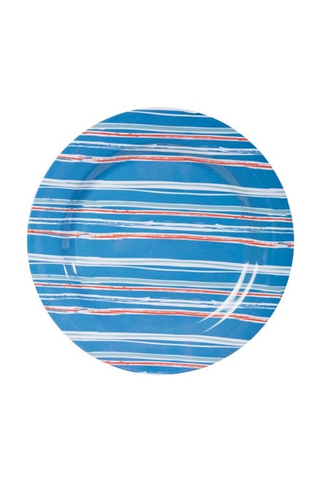 022907 MELAMINE PLATE - PATTERNED