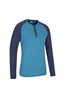 023060 HENLEY LONG SLEEVE TOP
