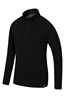 023213 MERINO LS ZIP NECK BASELAYER TOP