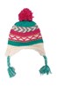 023240 PATTERNED STRIPE KNIT KIDS HAT