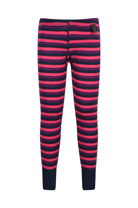 023251 MERINO KIDS STRIPE PANT