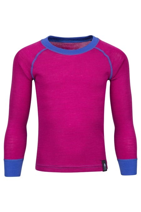 023253 MERINO KIDS ROUND NECK BASE LAYER TOP