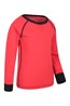 023253 MERINO KIDS ROUND NECK BASE LAYER TOP