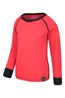 023253 MERINO KIDS ROUND NECK BASE LAYER TOP