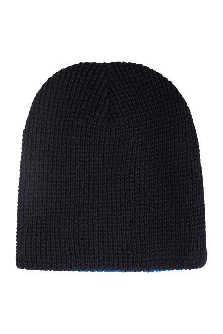 Reversible Mens Knit Hat