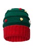 023524 CHRISTMAS TREE WOMENS POM BEANIE