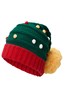 023524 CHRISTMAS TREE WOMENS POM BEANIE