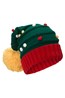 023524 CHRISTMAS TREE WOMENS POM BEANIE