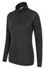 023559 MERINO WOMENS LS ZIP NECK TOP