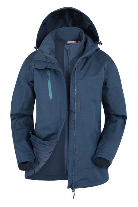 Bracken Melange Womens 3 in 1 Jacket