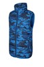 023883 ROCKO KIDS PRINTED WATER RESISTANT PADDED GILET