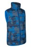 023883 ROCKO KIDS PRINTED WATER RESISTANT PADDED GILET
