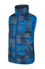 023883 ROCKO KIDS PRINTED WATER RESISTANT PADDED GILET