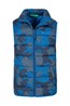 023883 ROCKO KIDS PRINTED WATER RESISTANT PADDED GILET