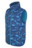 023883 ROCKO KIDS PRINTED WATER RESISTANT PADDED GILET
