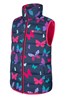 023883 ROCKO KIDS PRINTED WATER RESISTANT PADDED GILET