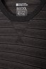 023988 WAFFLE LS STRIPED TEE