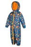 024371 SPRIGHT JUNIOR FLEECE LINED PRINTED WATERPROOF RAIN SUIT