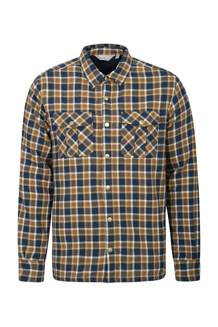 024477 STREAM BUTTON UP FLANNEL LINED SHIRT