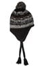 Warped Knitted Mens Trapper Hat