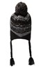Warped Knitted Mens Trapper Hat