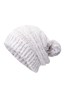 024658 SLOUCH POM POM WOMENS BEANIE