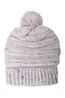 024658 SLOUCH POM POM WOMENS BEANIE