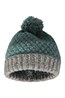 024663 MULTI COLOUR WOMENS POM BEANIE