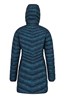 024779 FLORENCE LONG PRINTED WOMENS PADDED JACKET