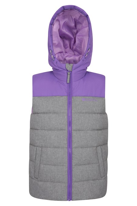 024839 ROCKO KIDS TEXTURED WATER RESISTANT PADDED GILET