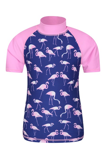 024862 RASH VEST PRINTED SS KIDS