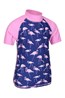 024862 RASH VEST PRINTED SS KIDS