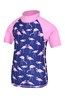 024862 RASH VEST PRINTED SS KIDS