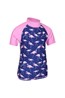 024862 RASH VEST PRINTED SS KIDS